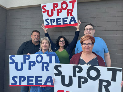 WTPU Negotiations Team photo