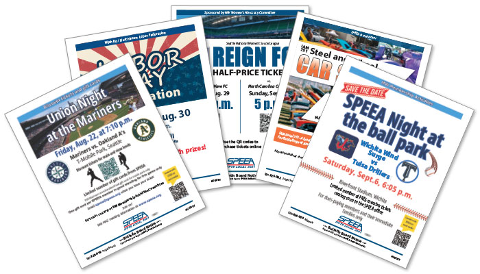 August event brochures
